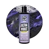 Crazy Color Ultra Violet Anti Yellow Shampoo | Tone Blonde Hair and Neutralise Brassy Tones | For Ash, Champagne, Pearl Blondes. Bleached and Natural Hair. Vegan, Cruelty & Sulphate Free, 250ml