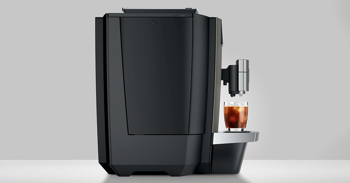 Jura - X10 Dark Inox (EB) - Macchina da caffè automatica con Cold Brew e 35 specialità