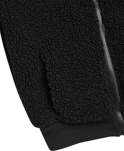 URBAN REPUBLIC Girls' Jacket - Cozy Sherpa Textured Yoga Zip Up Hoodie Jacket - Girls' Outerwear and Coats (7-16)4