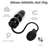 Fx1h- Black Inflatable Silicone Inflatable Exercise Anil Plug Kit and Couples, in The Bedroom for Men and Women, A Different Kind of Novelty and Wonderful Experience #2