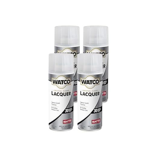 Watco Clear Matte Finish Spray, 4 Pack