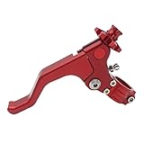 Le levier d'embrayage et la poignée de frein de la moto permettent un démarrage, un fonctionnement et un passage des vitesses fluides.