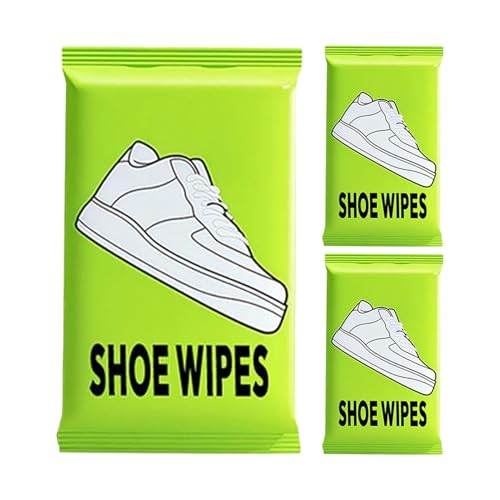 Toallitas de limpieza de zapatillas: diseño de sellado de múltiples capas, toallitas de limpieza de zapatos de fórmula suave, removedor de manchas de zapatos | Zapatilla de lavado para el alquiler de