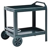 carrello plastica salvaspazio Materiale: Plastica PROGARDEN Astro 573.002 Carrello di Servizio in plastica Solida Struttura L 53 x P 74 x H 73 cm Verde