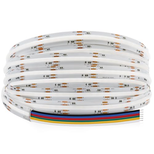Tira LED RGBCCT 24V DC Alta Densidad 16.4 Pies IP20 miniatura 1
