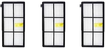 3-Pack Filter Replacement Compatible with all iRobot 800 and 900 Series High-Efficiency Filters Robotic Vacuums Series HEPA Filter,Replacement #4636433