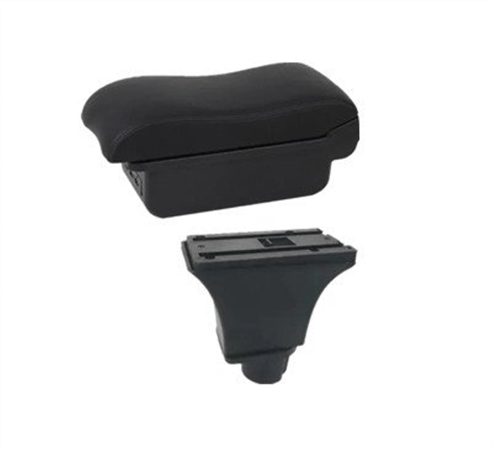 Ysdsls B Black Line 3Usb Car Armrest Central Storage Box Retrofit With Usb Accessories For Corsa C
