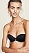Calvin Klein Women's Naked Glamour Strapless Push Up Bra,Black,36B