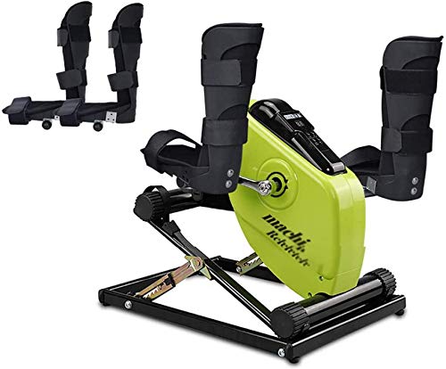 Mini bicicleta estática para ejercicios con resistencia ajustable miniatura 1