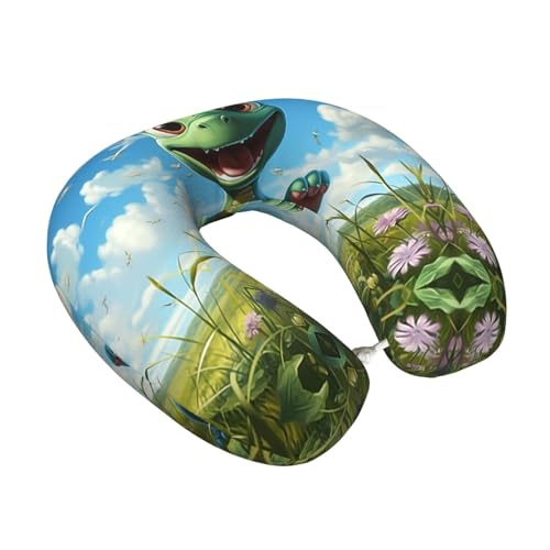 Almohada de espuma viscoelástica para cuello tamaño único miniatura 2