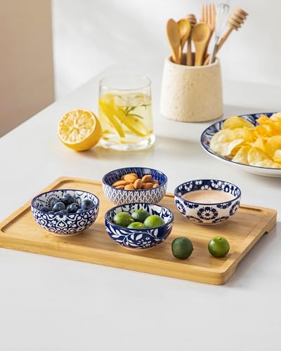 vancasso Mini Dipschalen 6er-Set aus Keramik, SELENE Snackschalen 80 ml, kleine Schälchen für Dip, Sojasauce, Gewürz, Sushi, Snack… – Ansicht 6