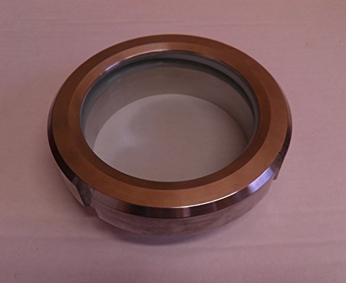 4" 304 Stainless Threaded Removable Weld on Sight Glass BHO Extractor Still