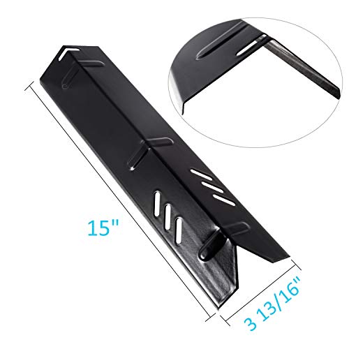 Bbqration 15-Inch Heat Plate Grill Parts For Dyna Glo Dgb515Sdp Dgf510Sbp Dgf510Ssp Replacement Parts For Uniflame Gbc1059Wb Gbc1059Wb-C, Backyard By13-101-001-13 Gbc1355W Gbc1461W Gbc1555Wc #TOP2