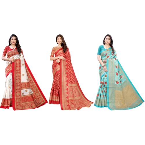 Sari en soie synthétique Yashika : le confort d'un chemisier sans couture