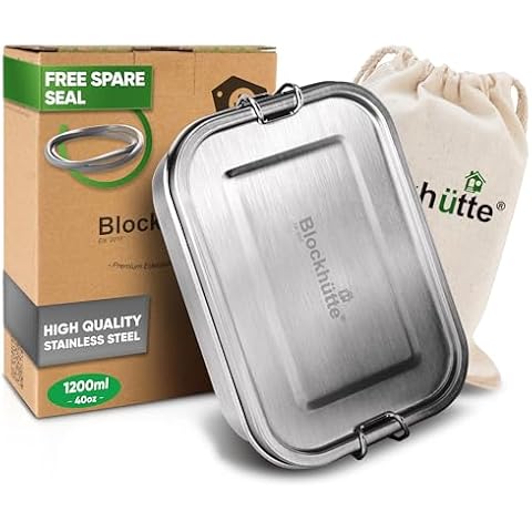 Blockhütte Stainless Steel Leakproof Lunch Box Cover