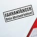 Hellweg Druckerei Achtung Fahranfänger Spruch Fahrschule Auto Aufkleber Sticker Heckscheibenaufkleber