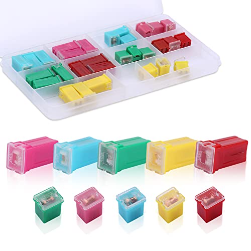 30pcs Micro Cartridge Fuses Car Fuses Assortment Kit 20/30/40/50/60