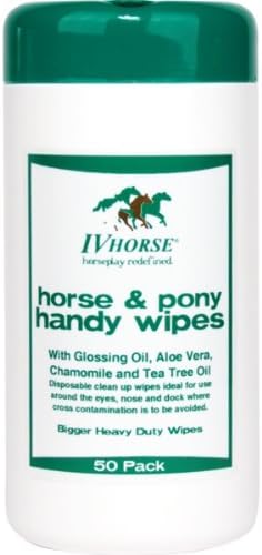 Heavy Duty Horse & Pony Wipes 50 Pack