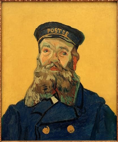Impresión en lienzo de alta calidad Il Fattore Roulin de Van Gogh, arte decorativo de 60x90cm