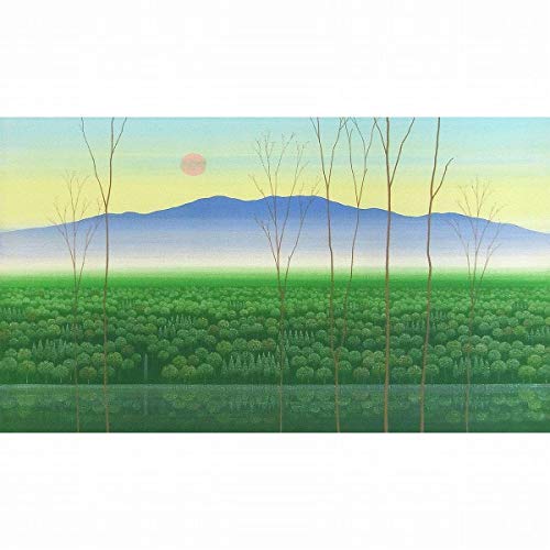 照沼光治 四季シリーズより冬 舞雪 ジクレー 手彩色 エディションH.C