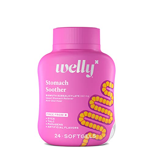 Welly Remedies | Otc Stomach Soother | Upset Stomach Reliever/Antidiarrheal | Bismuth Subsalicylate | Medicine With Proven Active Ingredients #TOP23
