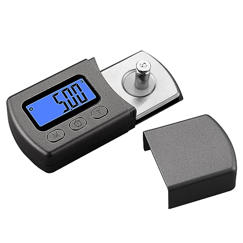 CRLITSIY CRLITSIY Digital Turntable Stylus Force Scale Gauge 0.01g/5.00g Blue LCD Backlight,Stylus Pressure Gauge for Tonearm Phono Cartridge