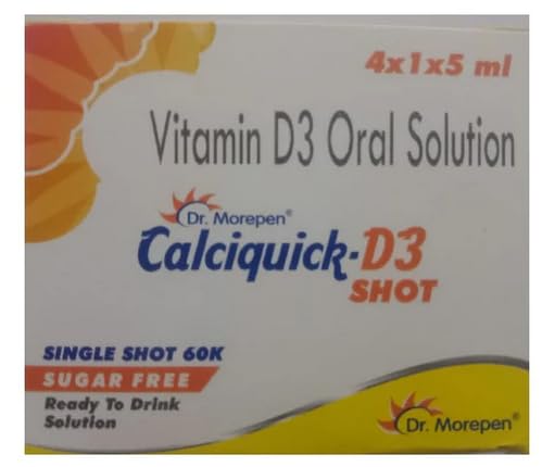 calciquik d3 shots-5ml Each (Pack of 4) (B0CZJJW7WJ) Amazon Price History, Amazon Price Tracker