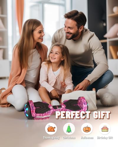 Simate P6 Scooter, Bluetooth Speakers And Led Light-Up Wheels, App Control, Dual 250W Motors, 8.5 Mph Max Speed & 8.5 Miles Max Range, Gifts For Kids Adults Girls Boys thumb #5
