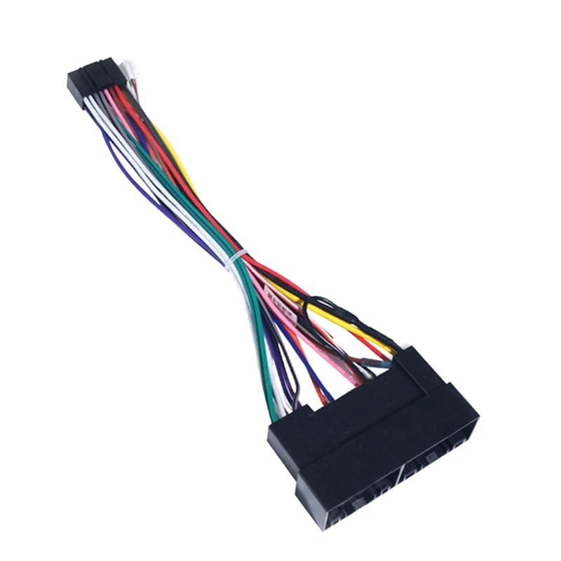 10X Car Stereo for Audio 16 PIN Android Power Wiring Harness Adaptor for KIA Carens K2/K3/K4/K5 for Hyundai IX35 for Elantra Sonata