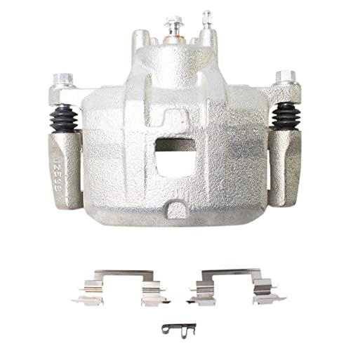 Image of TRQ Front Left Brake Caliper w /Bracket Drivers Side | For 2007-2012 Dodge Caliber