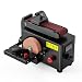 OUYZGIA Minischleifer Bandschleifer, 8500 U/min 200W Band &Tellerschleifer