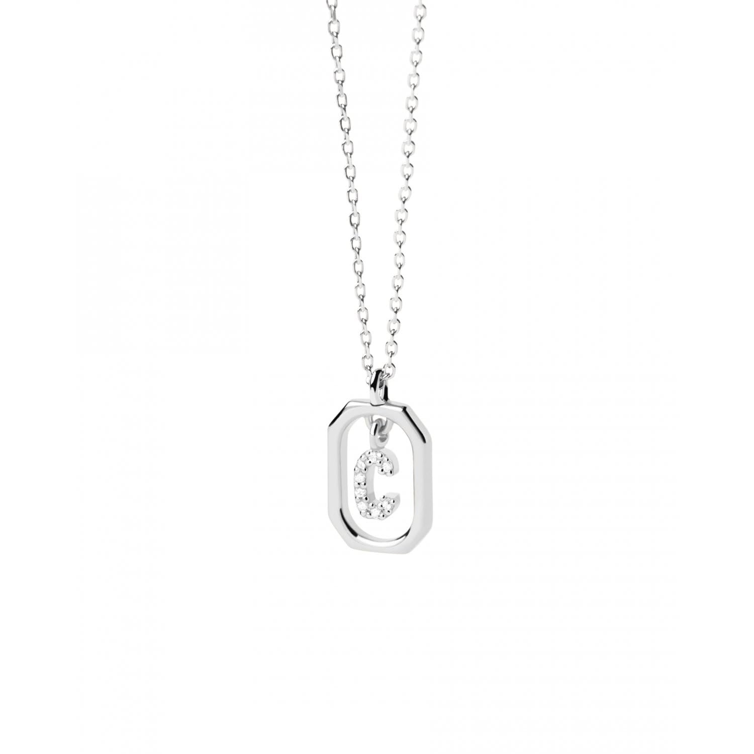 PdPaola Damen-Kette 925er Silber Zirkonia One Size C 32022483