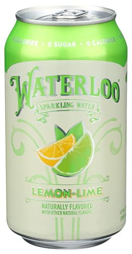 Image of Waterloo Sparkling Water Waterloo Lemon-Lime Sparkling Water, 12 Fl Oz