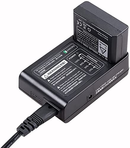 Cargador Godox VC18: Solución a Baterías Agotadas en Flashes V860II 3
