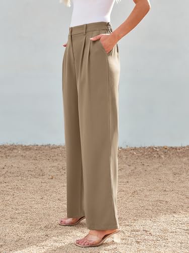 Image of LILLUSORY Womens Wide Leg Dress Work Flowy Pants Business Casual Outfits | 2026 Trousers, Dressy Slacks, High Waisted Palazzo, Professional Office Interview Clothes, Travel Wear