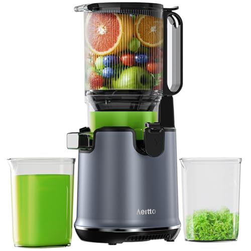 Juicer Machines, Extra Wide Feed Chute Cold Press...