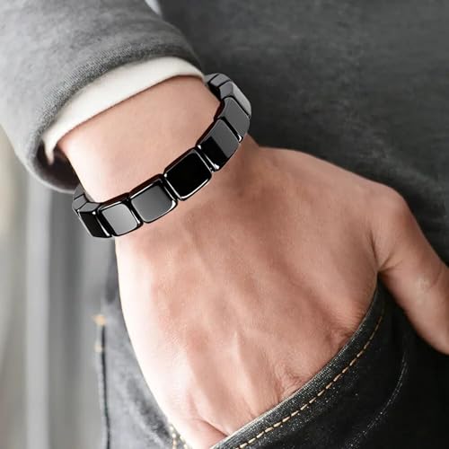 Pulsera de Hematita para Hombre miniatura 2