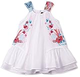  Catimini Baby-Mädchen Kleid Chasuble Weiß, 104 (Herstellergröße: 4 ans)