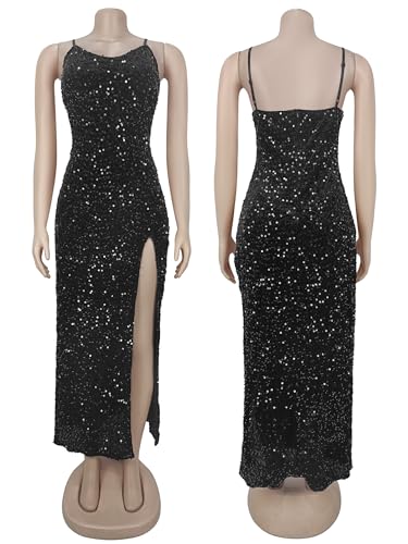 Image of Figdaw Rhinestone Embellished Formal Gowns and Evening Dresses for Women 2026