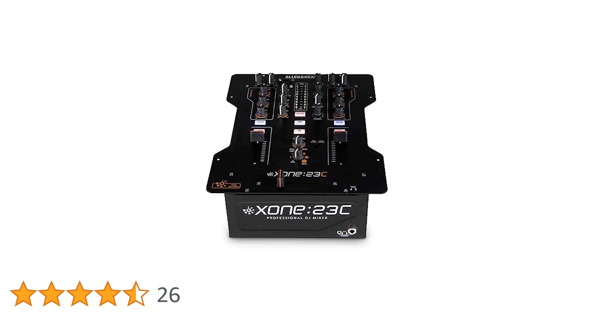 ALLEN&HEATH XONE:23C DJミキサー Allen&HeathのDJミキサーXONE:23の紹介ページです。