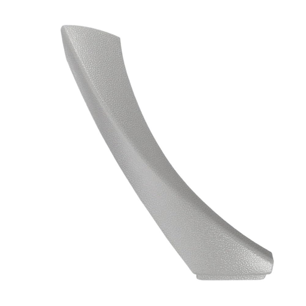 Dngjuen Grey Car Right Side Inner Door Handle Trim Pull Panel Outer Cover For Sedan For E90 For 323I 2006-2006 Sliding Door Handle(Grey)