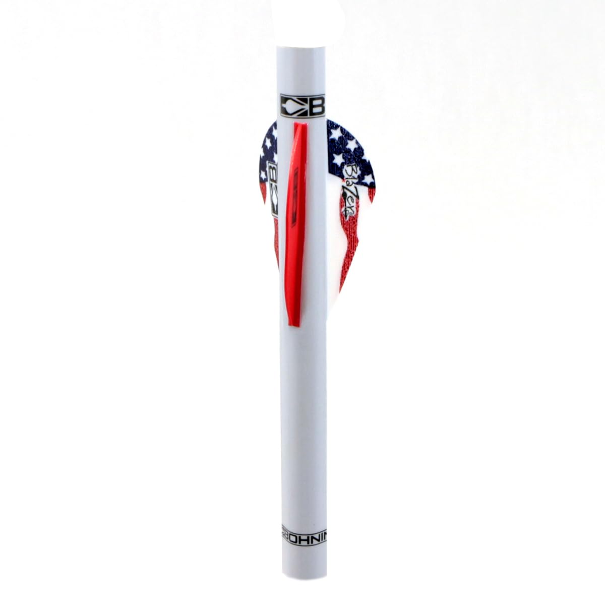 Blazer QuikFletch American Flag 6 pk, White