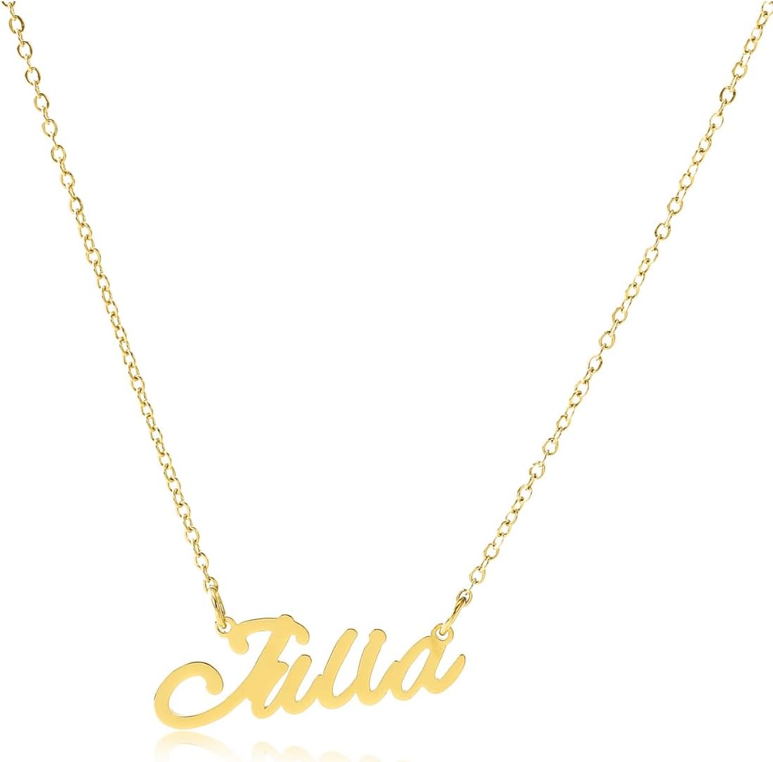 Name Necklaces, Tarnish-Free Stainless Steel