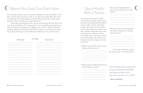 Image of Moon Spells Journal: Guided Rituals, Reflections, and Meditations (Moon Magic, Spells, & Rituals Series)
