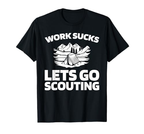 Scout Camping Tropa - Scouting Explorador Camiseta