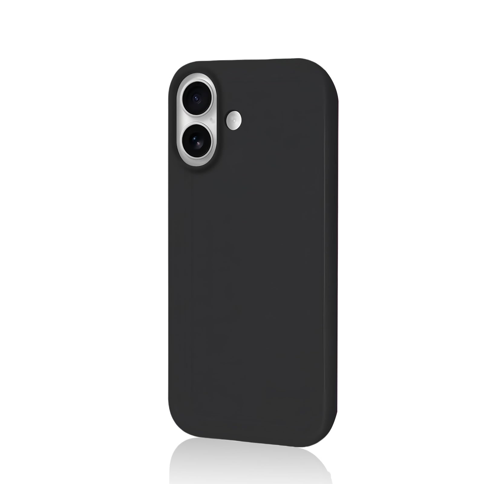 iPhone16ケース 耐衝撃 薄型 TPU アイフォン16 ケース シリコン カメラ保護 軽量 2024年新型 いPhone16用 ケースカバー 衝撃吸収黄変防止 脱着簡単 ブラック 黒
