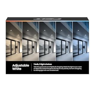 Feit Electric PAR38 LED Flood Light Bulb, 15W (120W Equivalent), Dimmable, Adjustable White 2700K–5000K, High CRI, Enhance Series, 25,000-Hour Lifetime, Indoor/Outdoor Use, PAR38120DM/6WYCA/2, 2 Pack