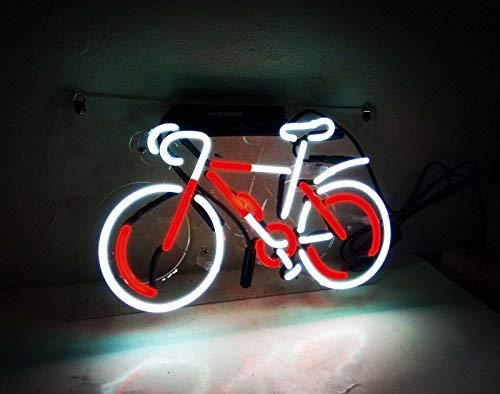 赤い自転車形　ネオンライト Amazon.co.jp: 自転車 ネオンサイン ネオン ライトNEON SIGN ビール