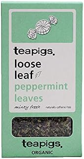 Teapigs Organic Peppermint Loose Tea Made With Whole Leaves (1 Pack of 50g)