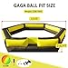 17FT Gaga Ball Pit Portable,Inflatable Gaga Ball Pit with Blower for Indoor Outdoor School Family Activities Giant Inflatable Sport Games for Kids and Adult